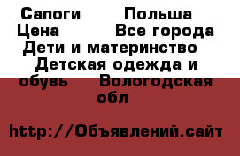 Сапоги Demar Польша  › Цена ­ 550 - Все города Дети и материнство » Детская одежда и обувь   . Вологодская обл.